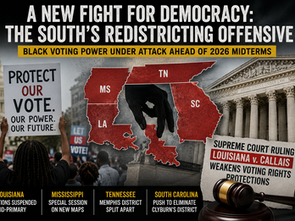 ‘This Is Not Democracy’: New Southern Redistricting Push Ignites Voting Rights Firestorm
