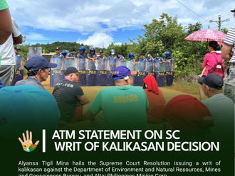 ATM Statement on SC Writ of Kalikasan Decision
