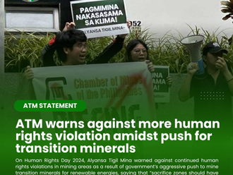 ATM warns against more human rights violation amidst push for transition minerals