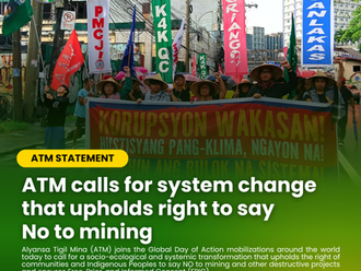 ATM calls for system change that upholds right to say No to mining