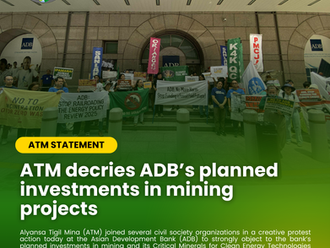 ATM decries ADB’s planned investments in mining projects