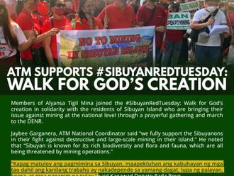 ATM Supports #SibuyanRedTuesday: Walk for God’s creation