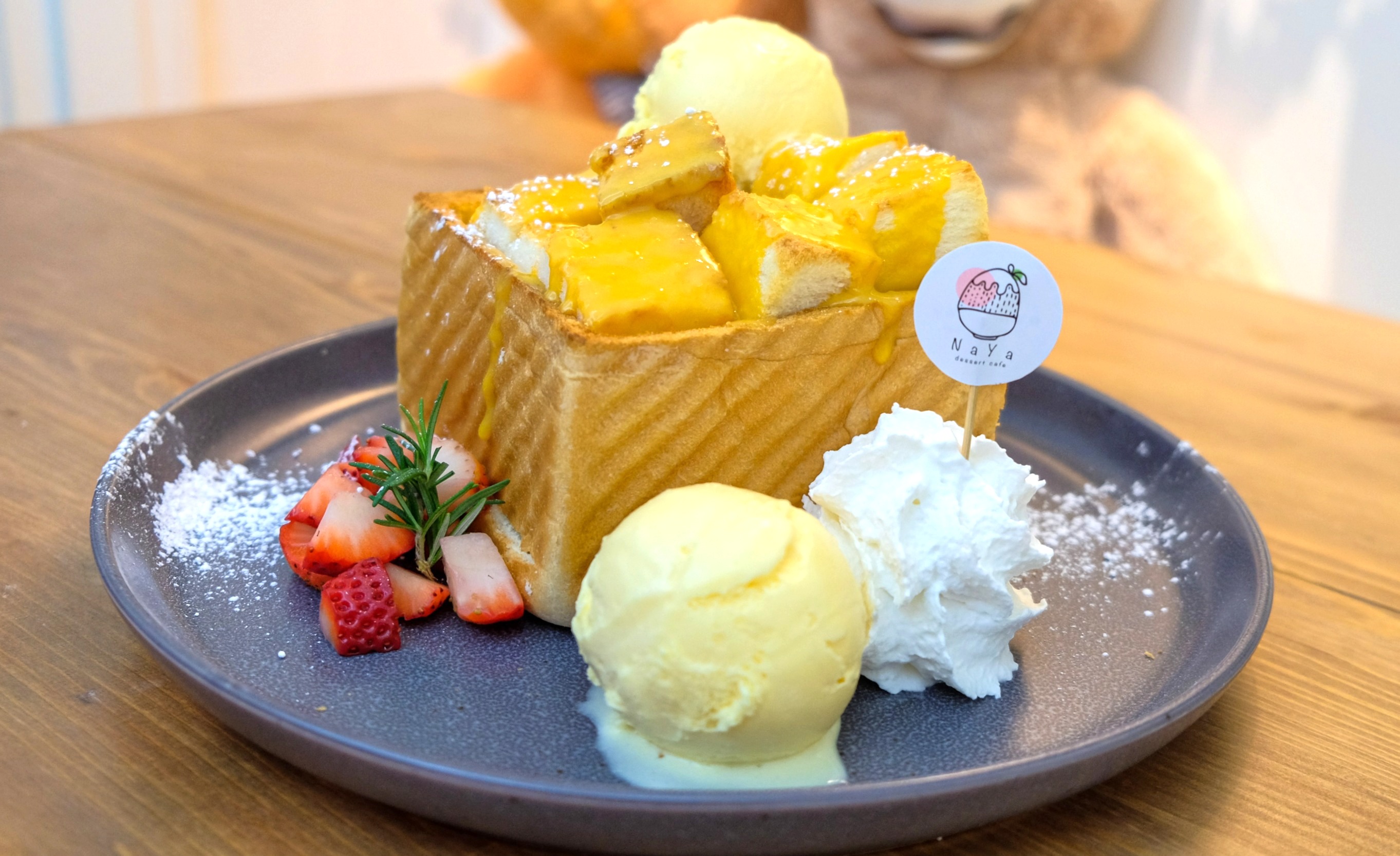 Salted Egg Custard Toasted