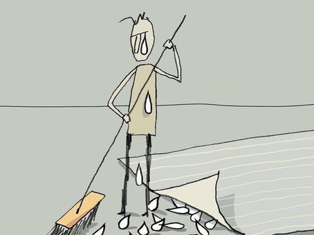 Work Is The Anesthetic We Use To Numb The Place Where The Tears Live