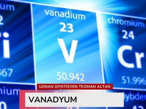 Vanadyum faydaları, eksikliği ve besin kaynaklarını gösteren kapak görseli