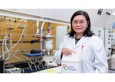 CareCoatex™: Biomaterial-based Core-Shell Particles for Antibacterial and Antiviral Application