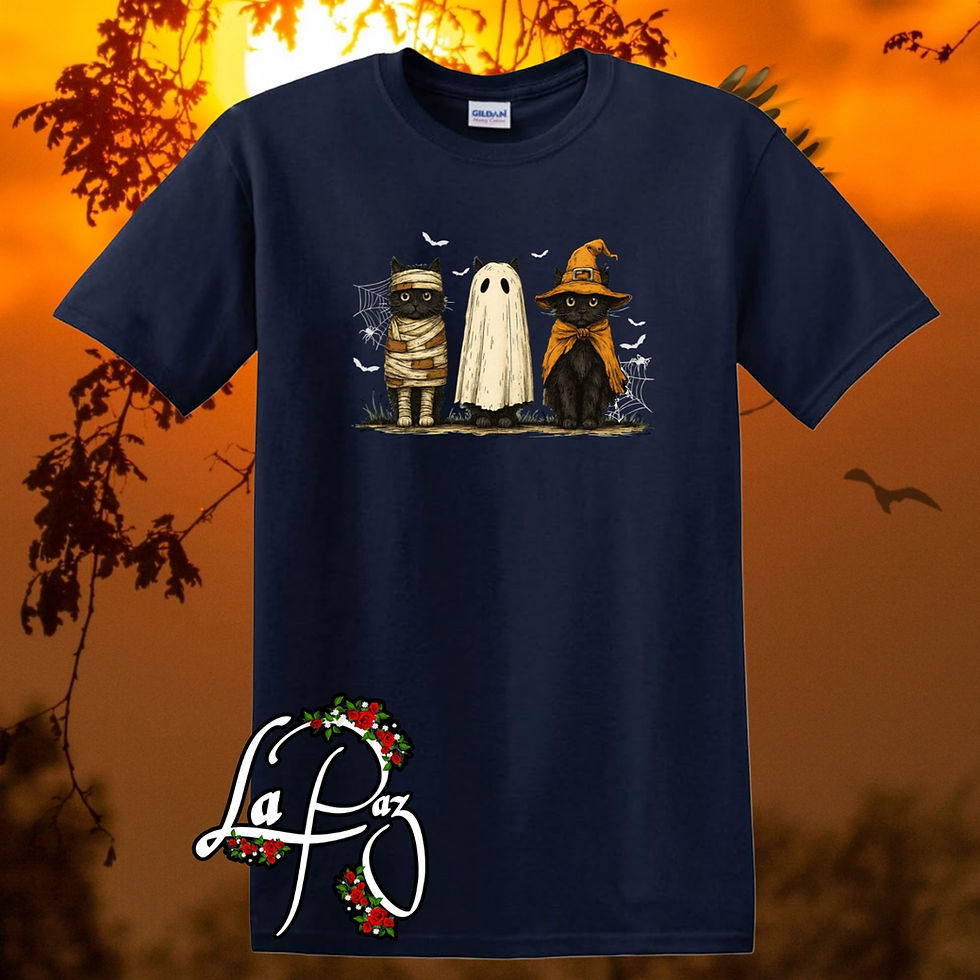 Thumbnail: Halloween Cats cute tee