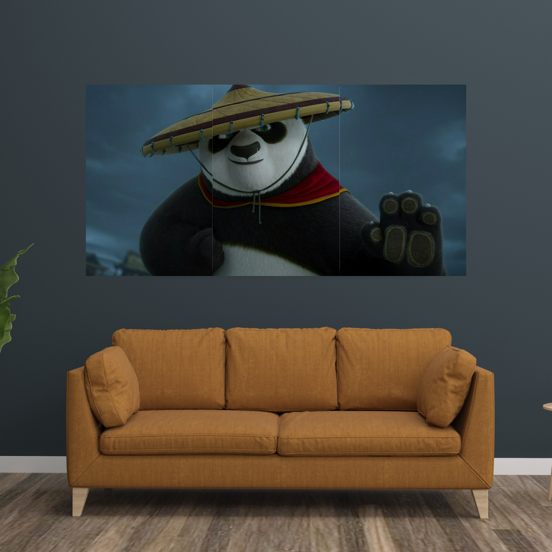 Po | Kung Fu Panda | Split Poster