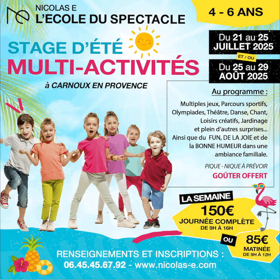 STAGE MULTI ACTIVITES CARNOUX