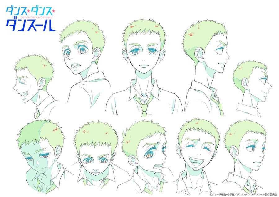 Junpei Murao character designs by Hitomi Hasegawa.