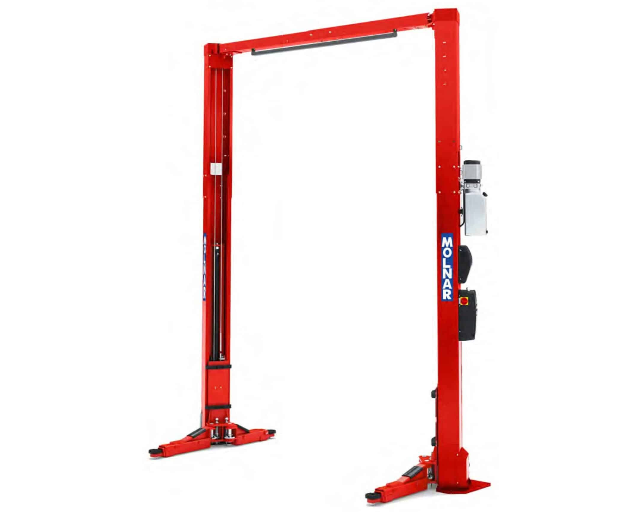 CM245-AS – 2 Post Asymmetrical Car Hoist 4.5tonne