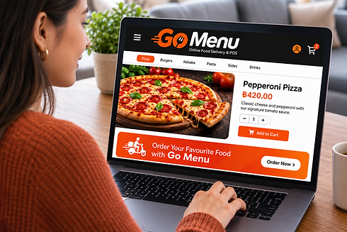 Go Menu Website