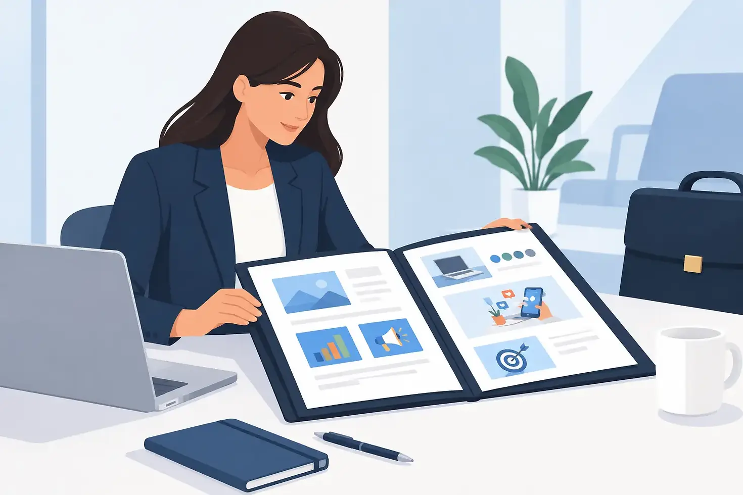 How to Prepare a Marketing Portfolio for Interviews