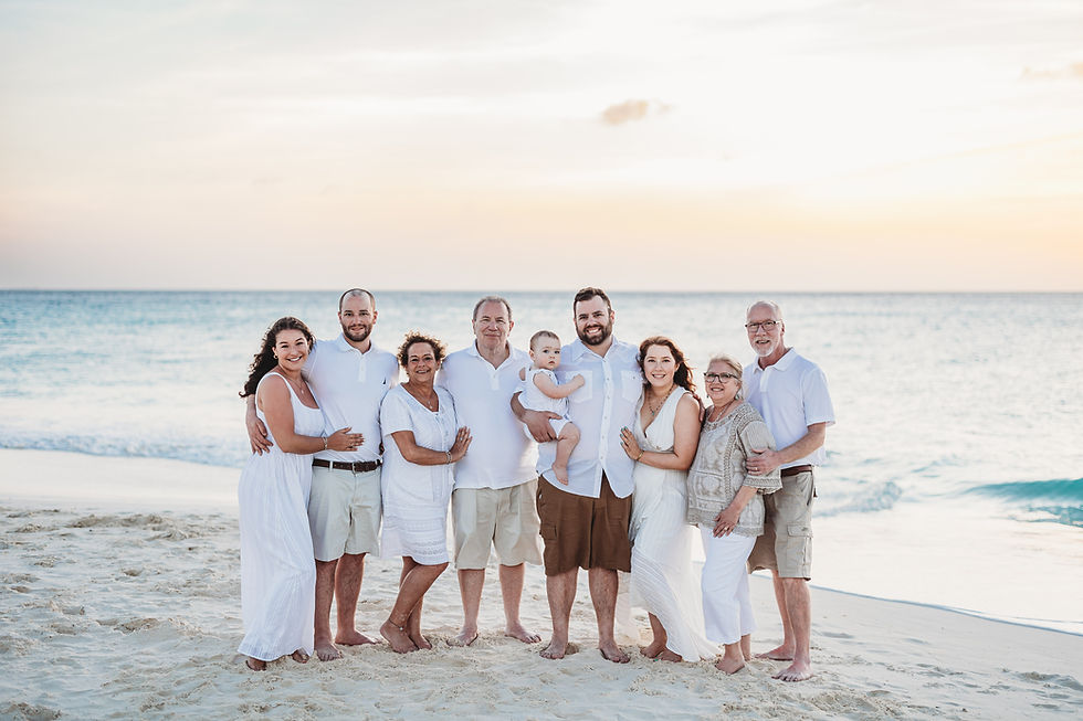 Family beach portraits