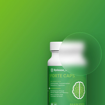Forte bottle with frosted glass decoration