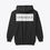 Thumbnail: UNWOMANLY™ Classic Font Zipper Hoodie- Mini Logo (Midnight Edition)