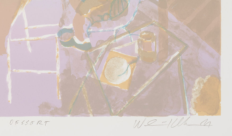 Thumbnail: Bill Killebrew "Dessert" Lithograph