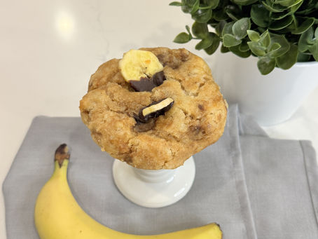 Banana Almond Flour Peanut Butter Cookies