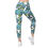 Thumbnail: Blue Roses REcycled-Poly Yoga Leggings w/Pockets