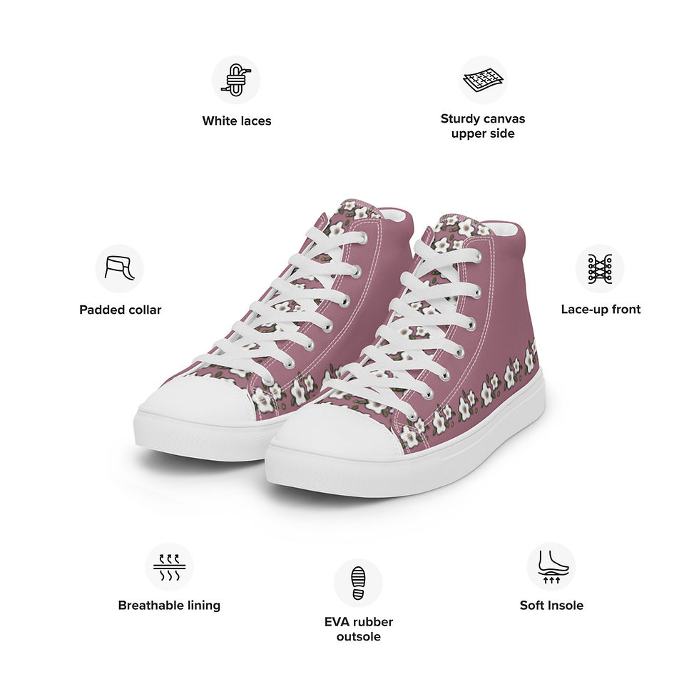 Thumbnail: Lilac Line Mini-Maui  Women’s High Tops