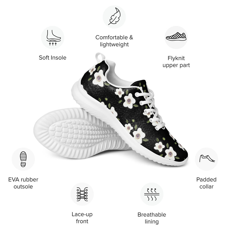 Thumbnail: Black Mini-Maui Women's Featherweight Sneaker
