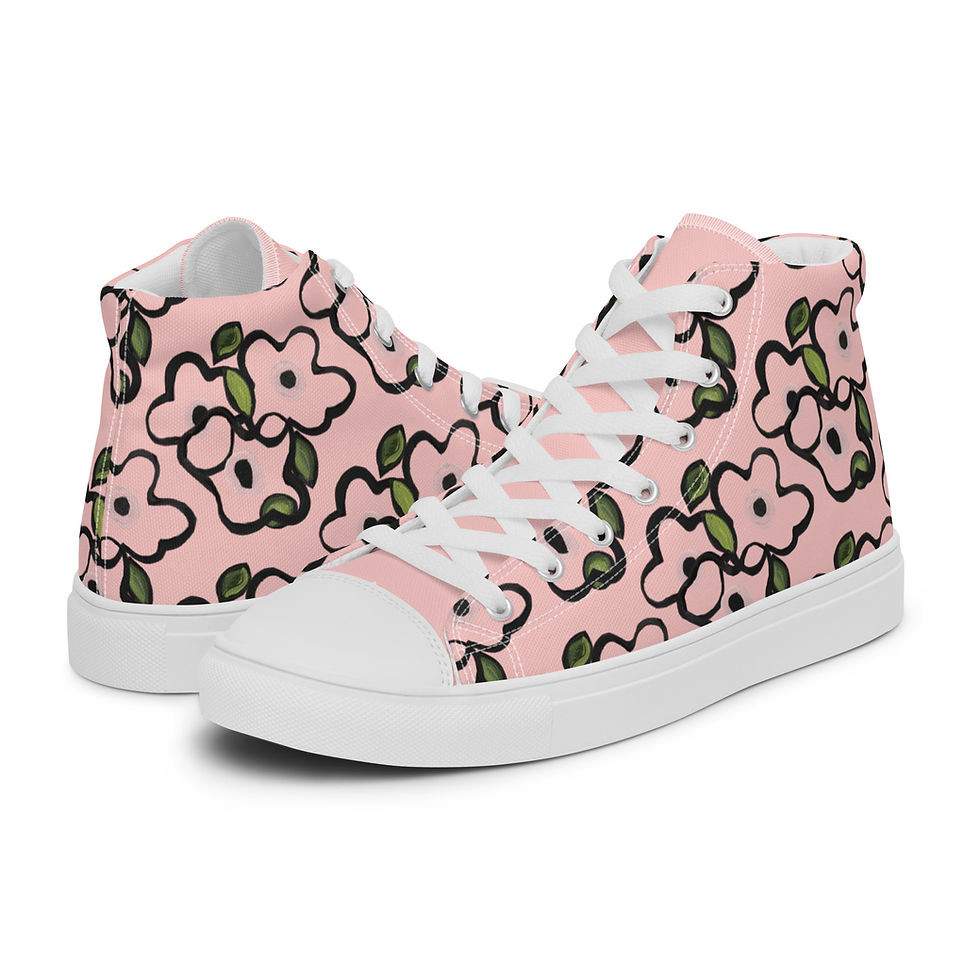 Thumbnail: Cosmos Tangles Women’s High Tops