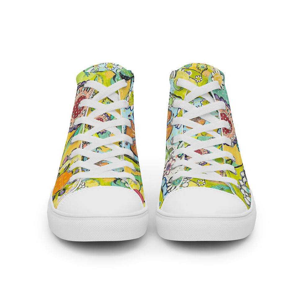 Thumbnail: Men's Flower Power High Tops