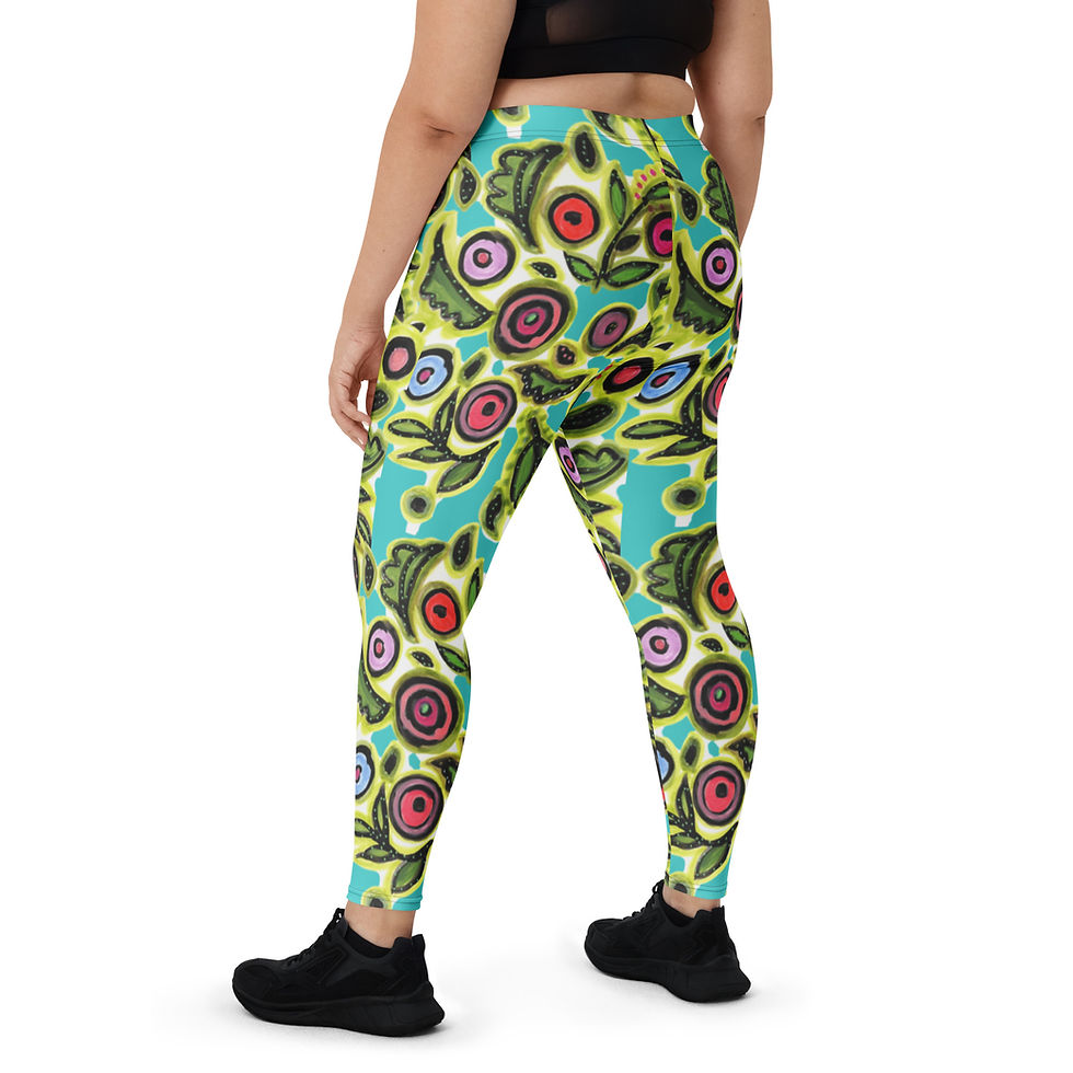 Thumbnail: Nevis Turquoise Leggings