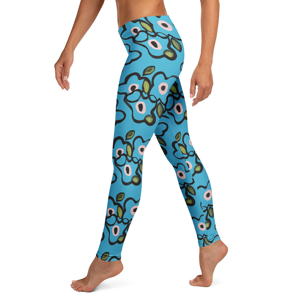 Thumbnail: Summer Sky Tangles Leggings