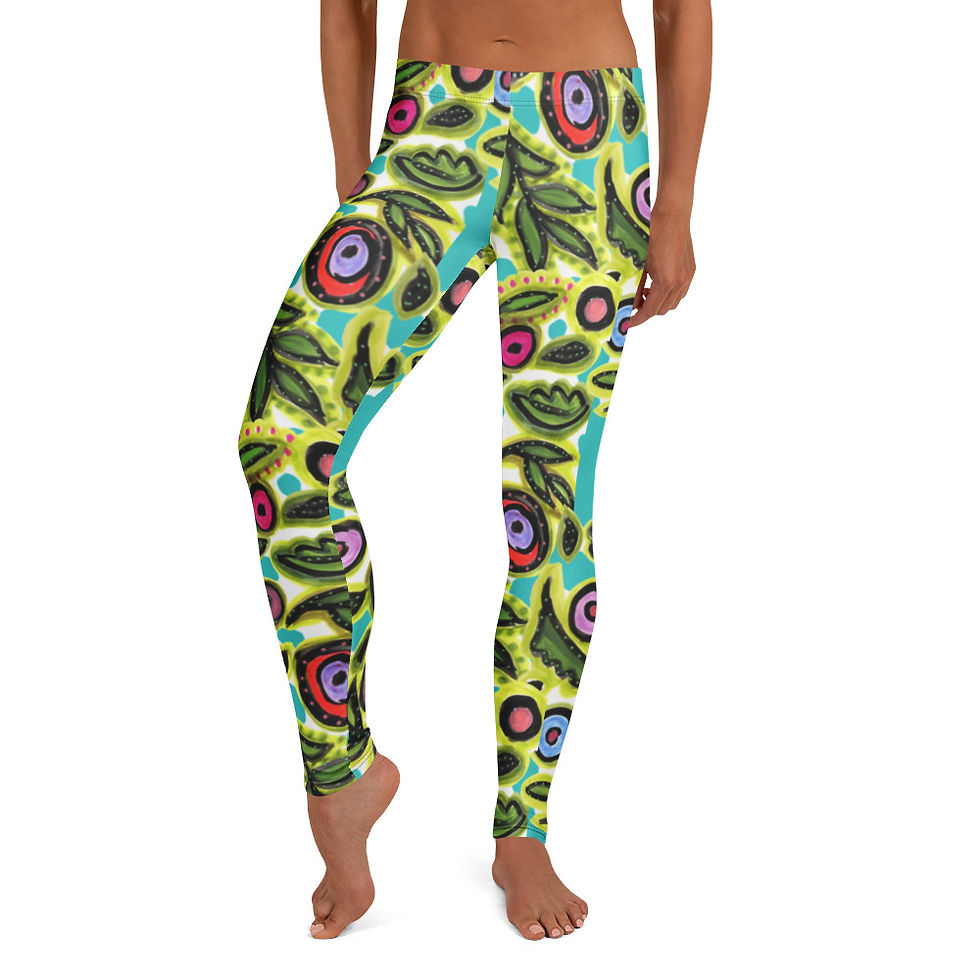 Thumbnail: Nevis Turquoise Leggings