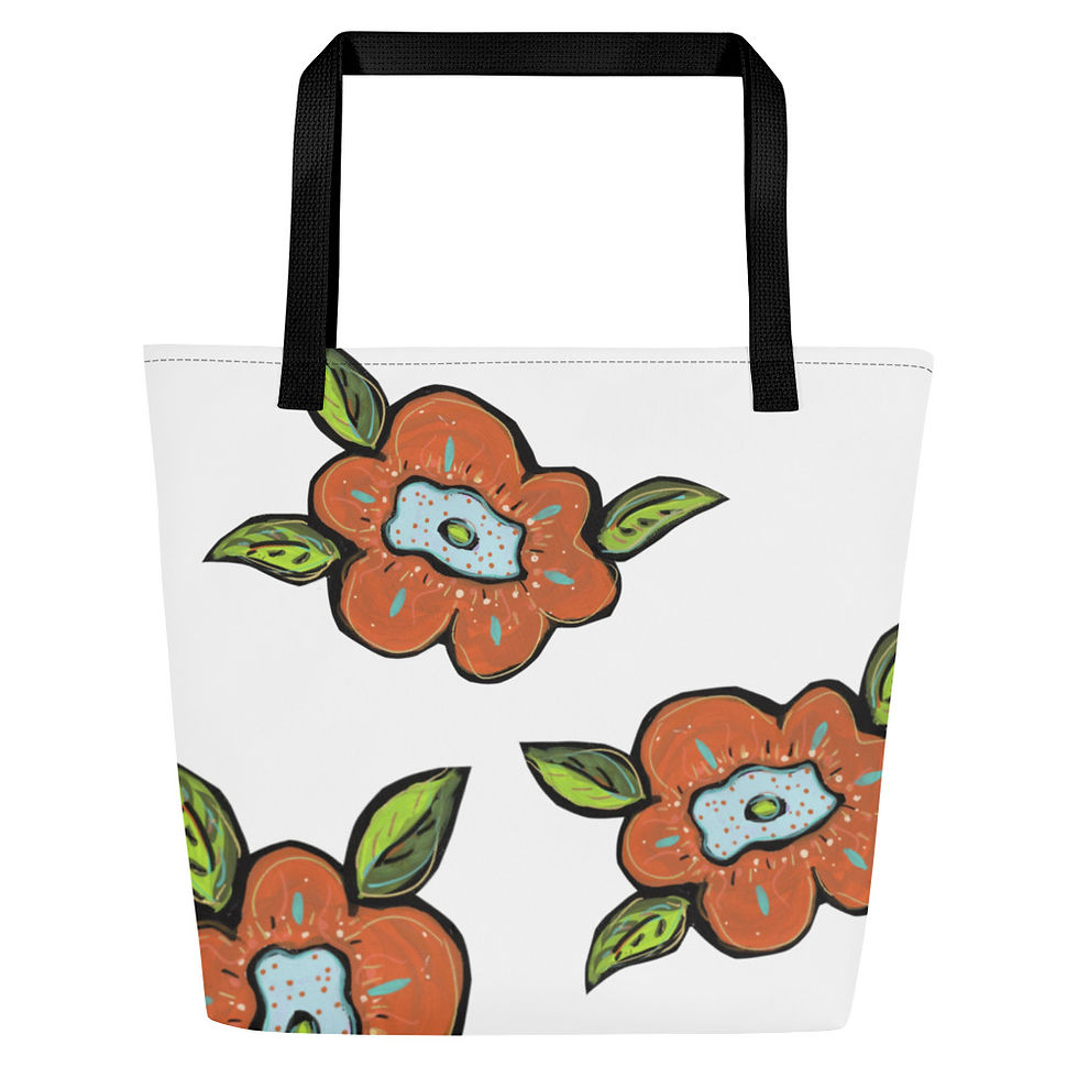 Thumbnail: Sugar Magnolia Tote w/Pocket