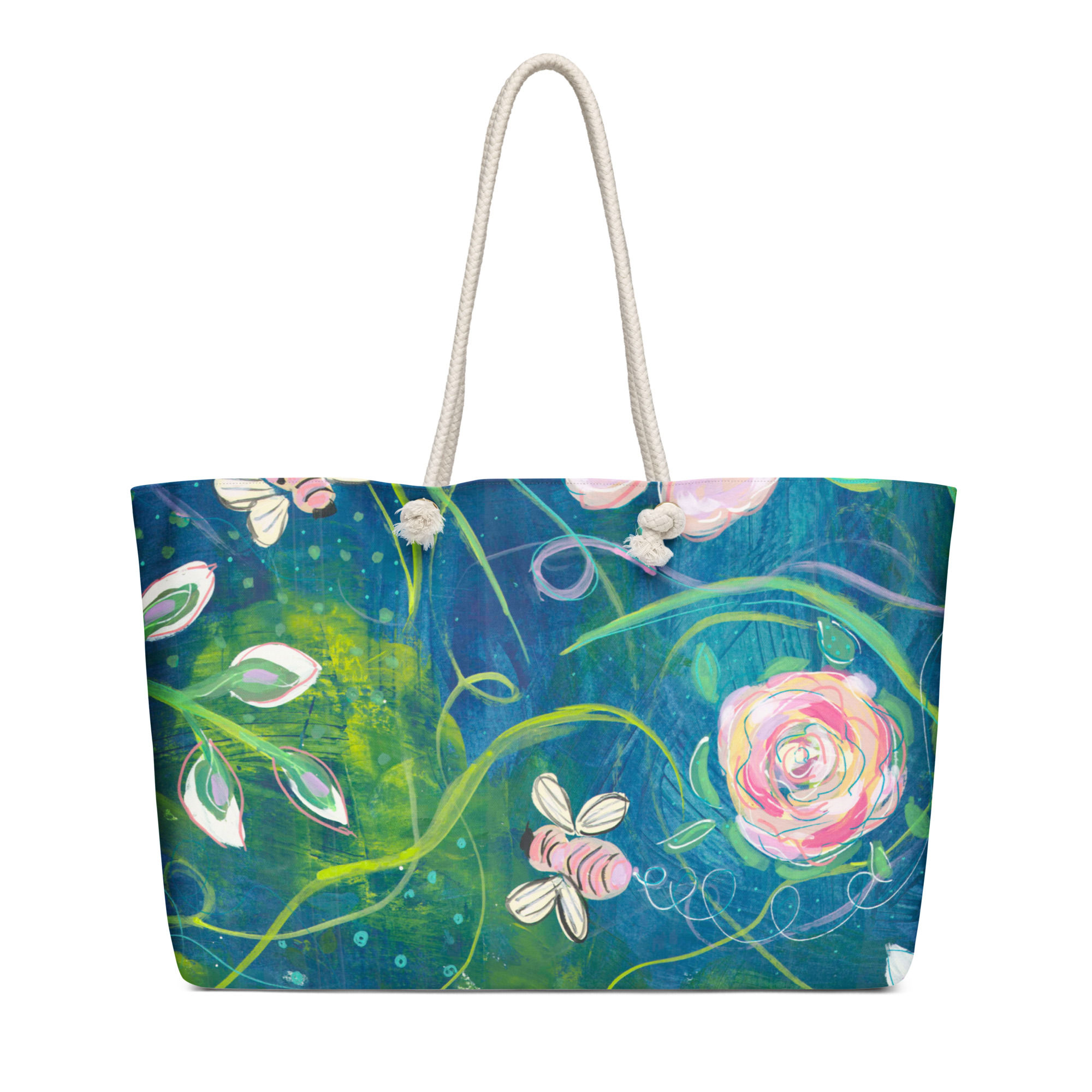 Bees & Roses Weekender Bag