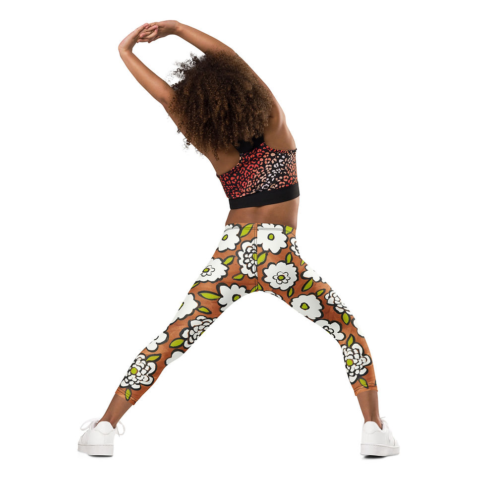 Thumbnail: First Floral Kid's Leggings