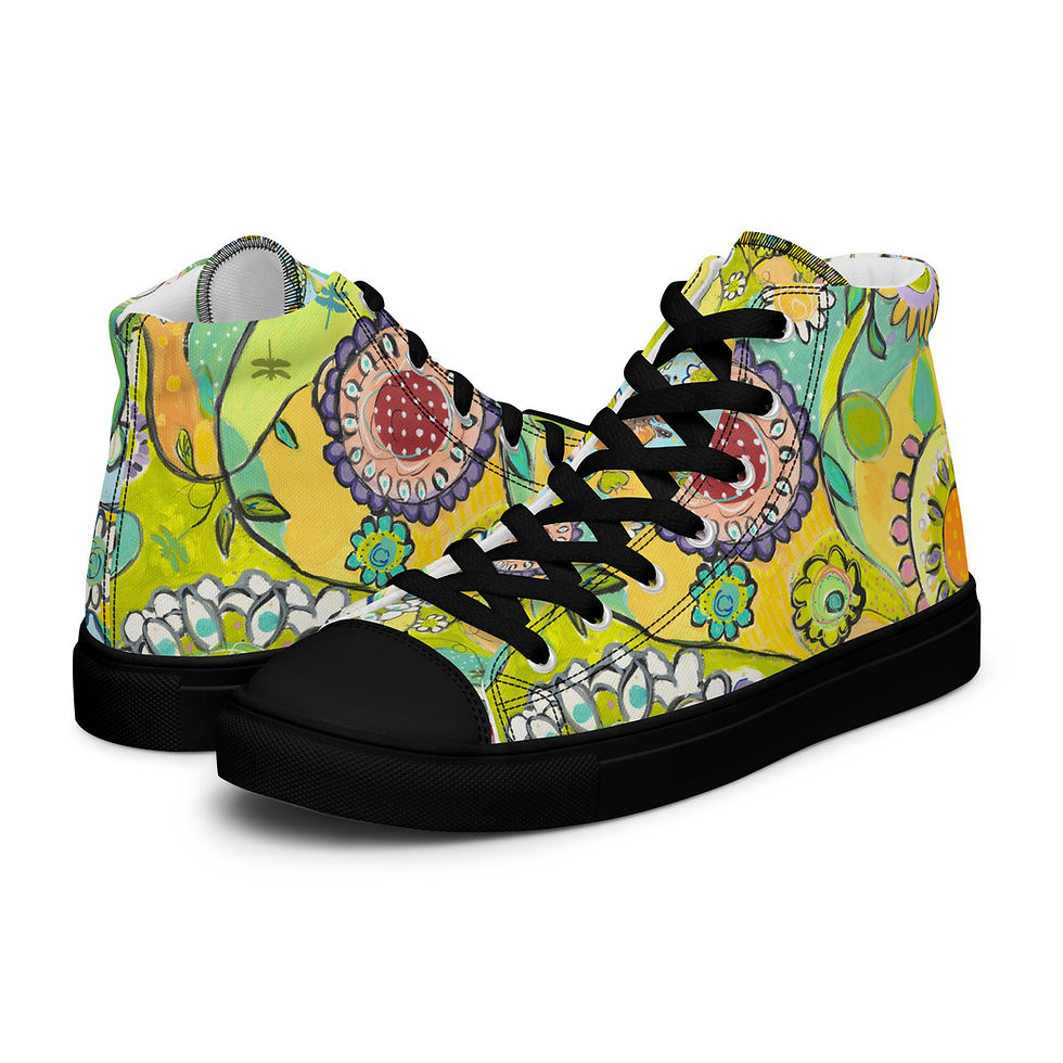 Thumbnail: Men's Flower Power High Tops