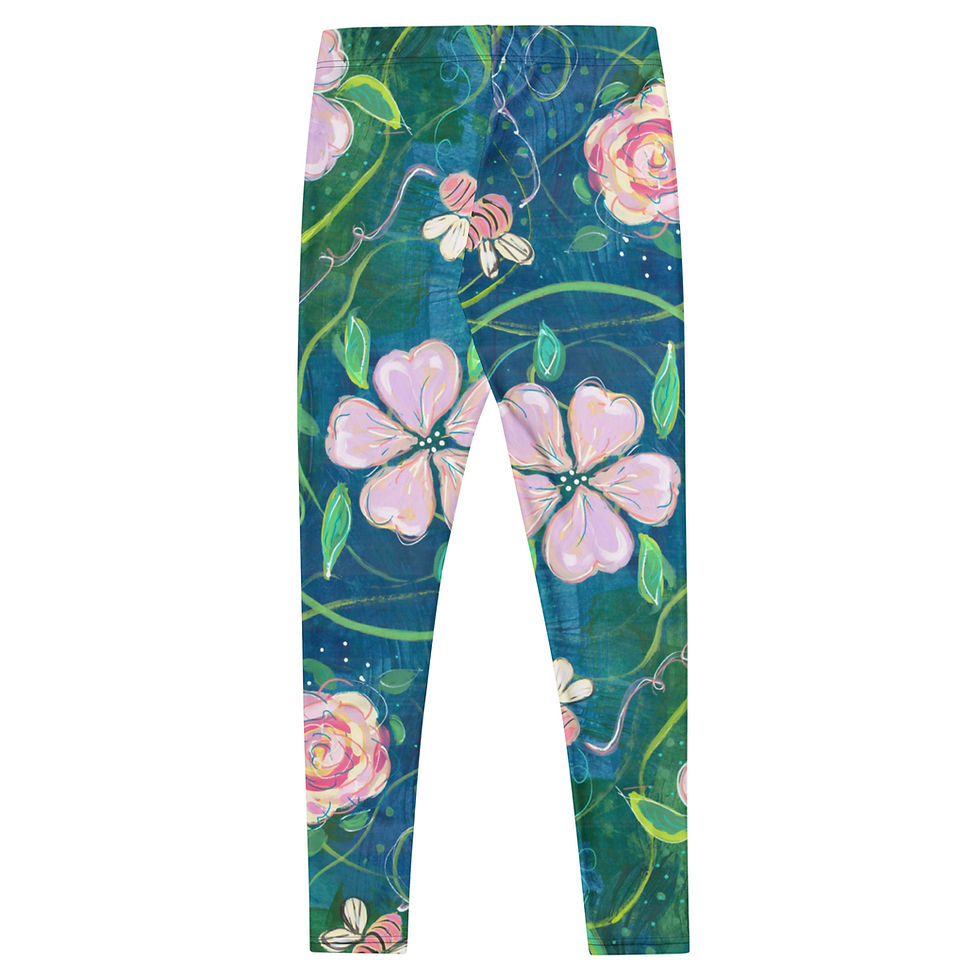 Thumbnail: Bees & Roses Leggings
