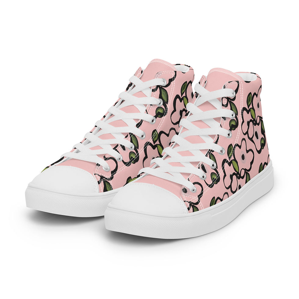 Thumbnail: Cosmos Tangles Women’s High Tops