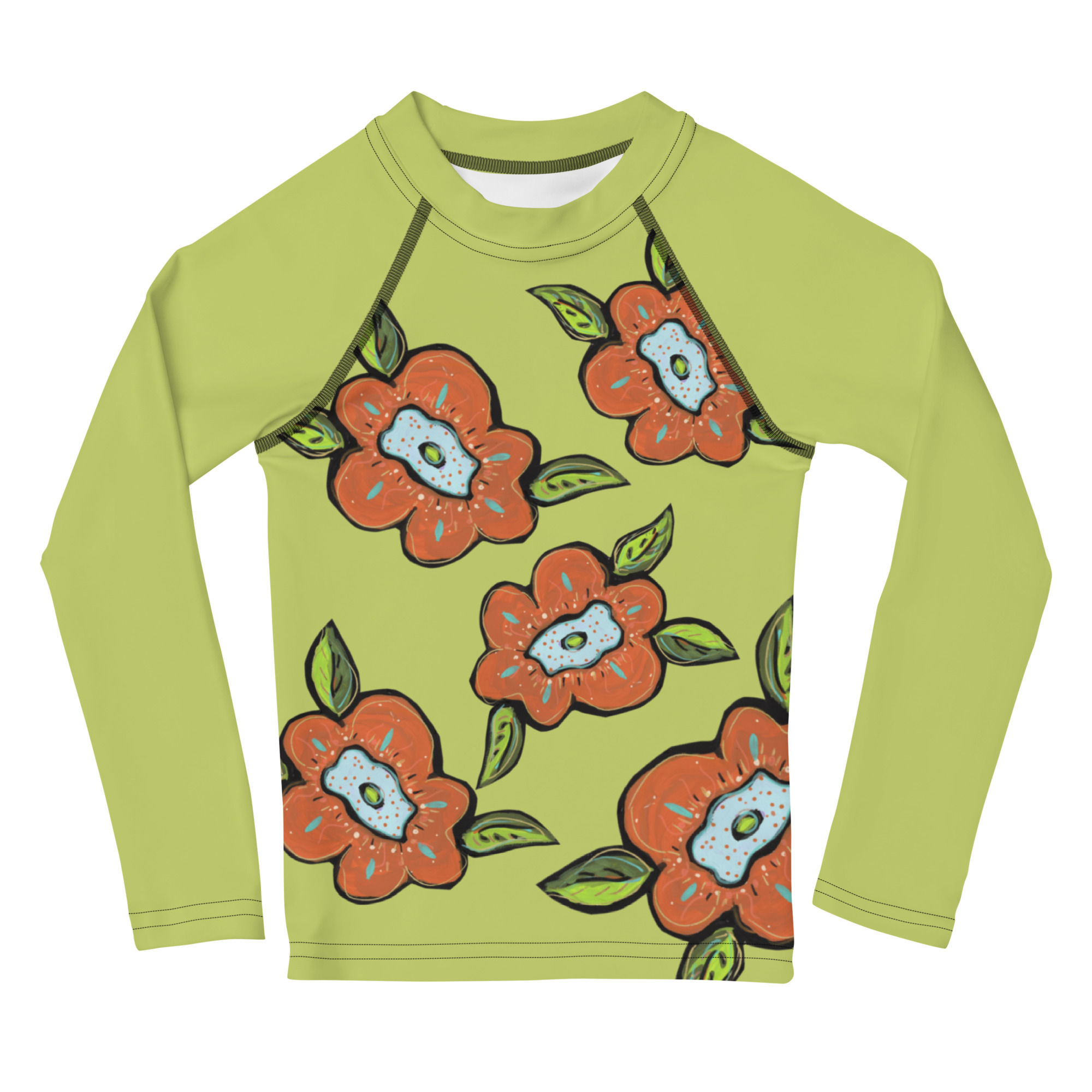 Sugar Magnolia Wild Willow Kids' Rash Guard