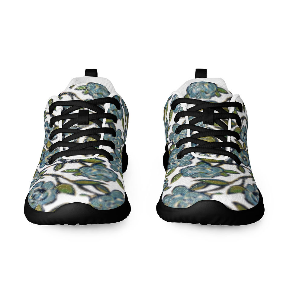 Thumbnail: Blue Roses Women's Lightweight Sneaker