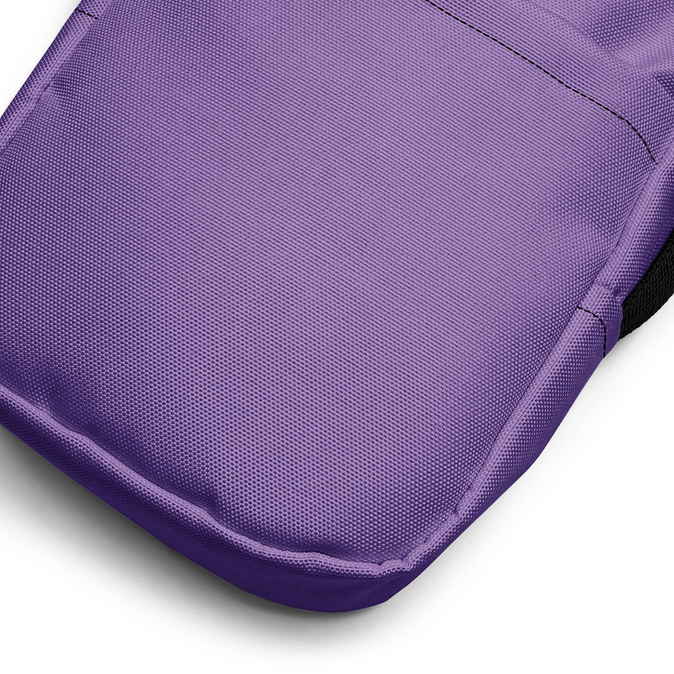 Thumbnail: Solid Violet Crossbody Bag