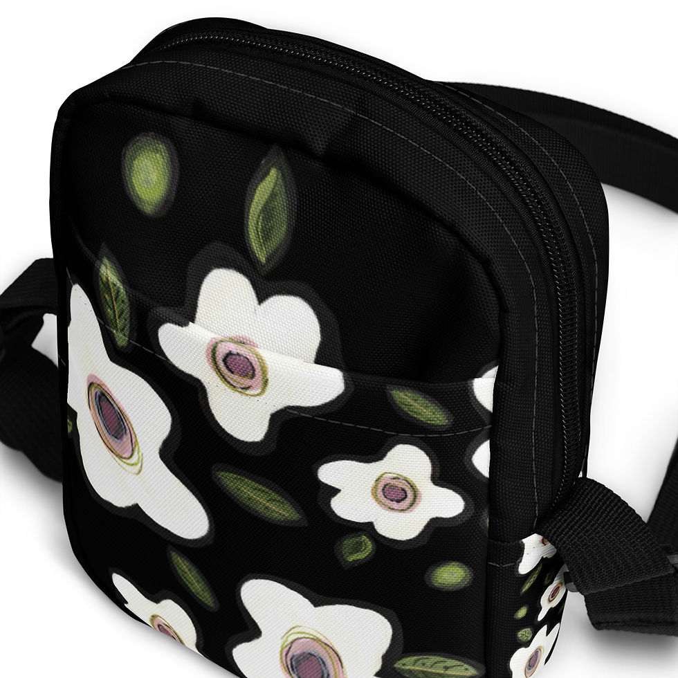 Thumbnail: Maui Black Crossbody Bag