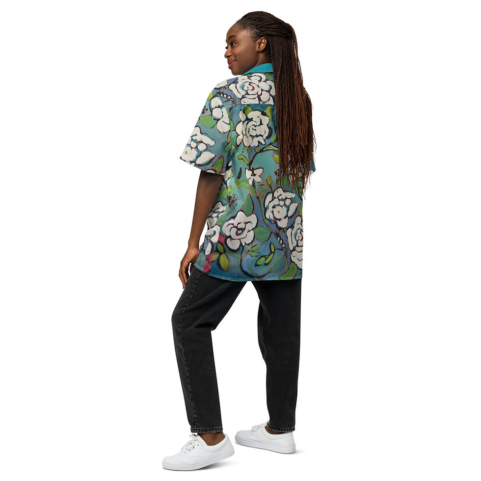 Thumbnail: Summer Dreams Aloha Shirt ( ReCycled-Poly Unisex)