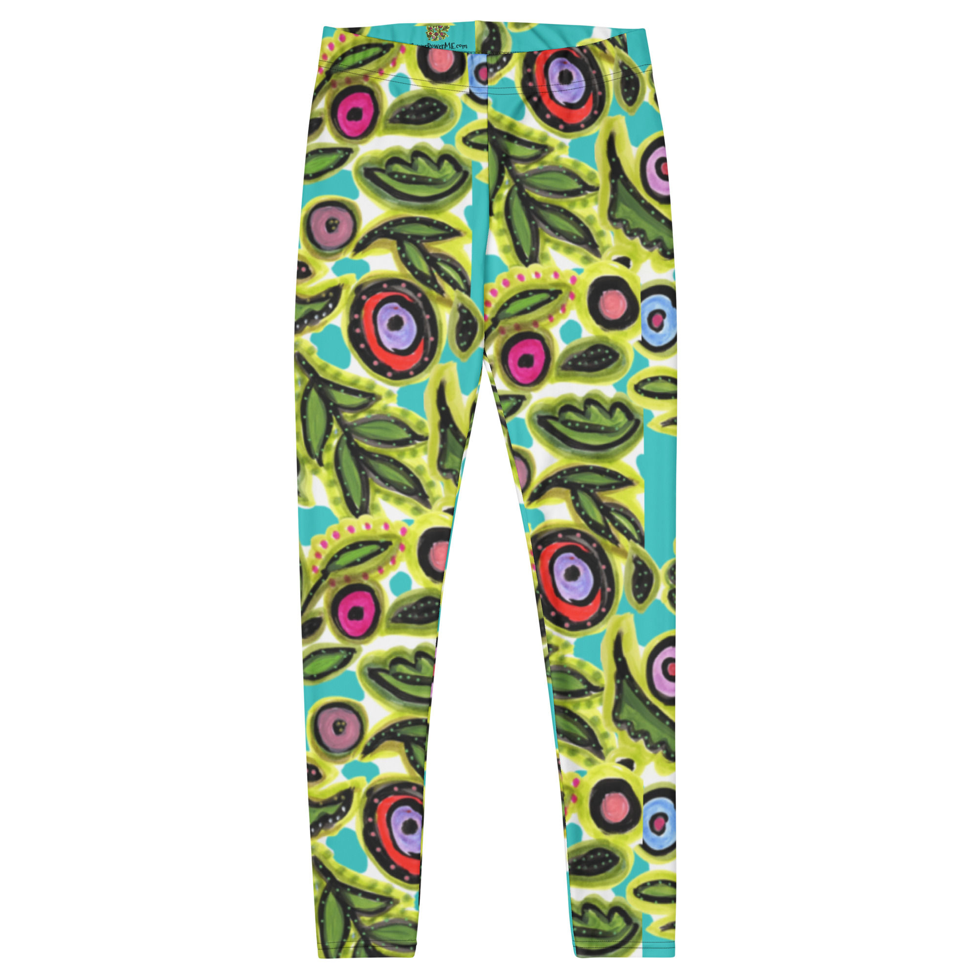 Nevis Turquoise Leggings