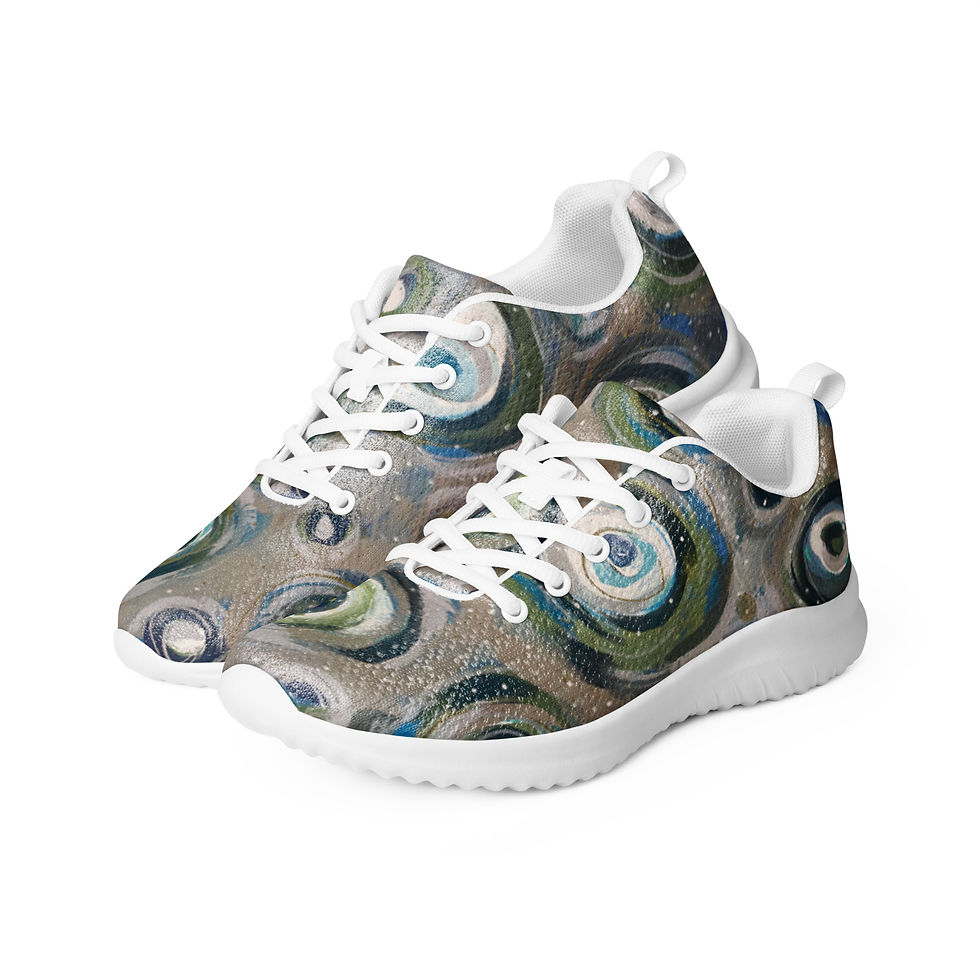 Thumbnail: Men's Whispers of Snow on Steel Lightweight Sneaker