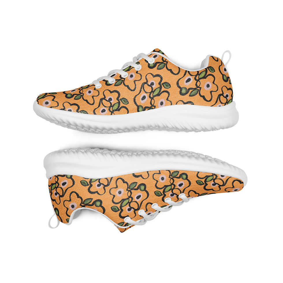 Thumbnail: Texas Rose Tangles  Women's Featherweight Sneaker
