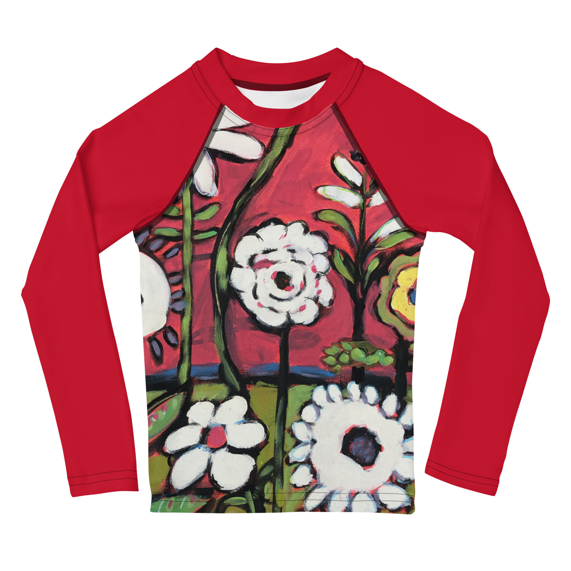 Red Hot World Kids Rash Guard 