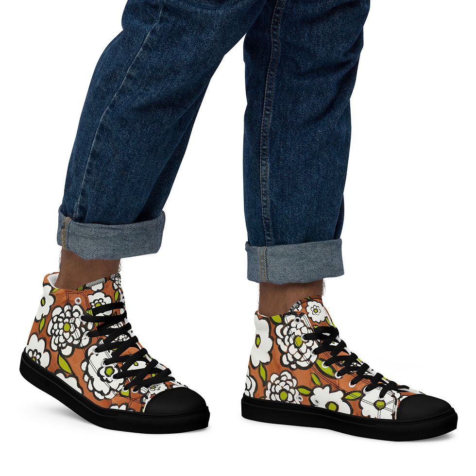 Thumbnail: Men's First Floral  High Tops