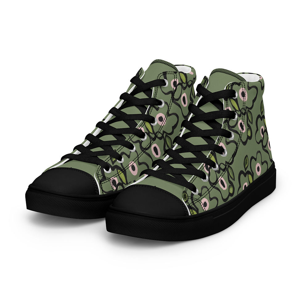 Thumbnail: Men's Camo Tangles High Tops