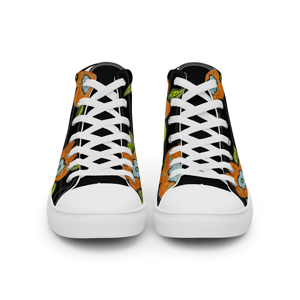 Thumbnail: Black Sugar Magnolia Women’s High Tops