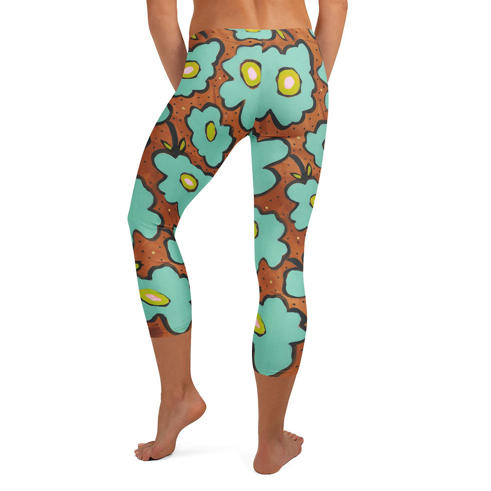 Thumbnail: Homage to Marimekko Capri Leggings