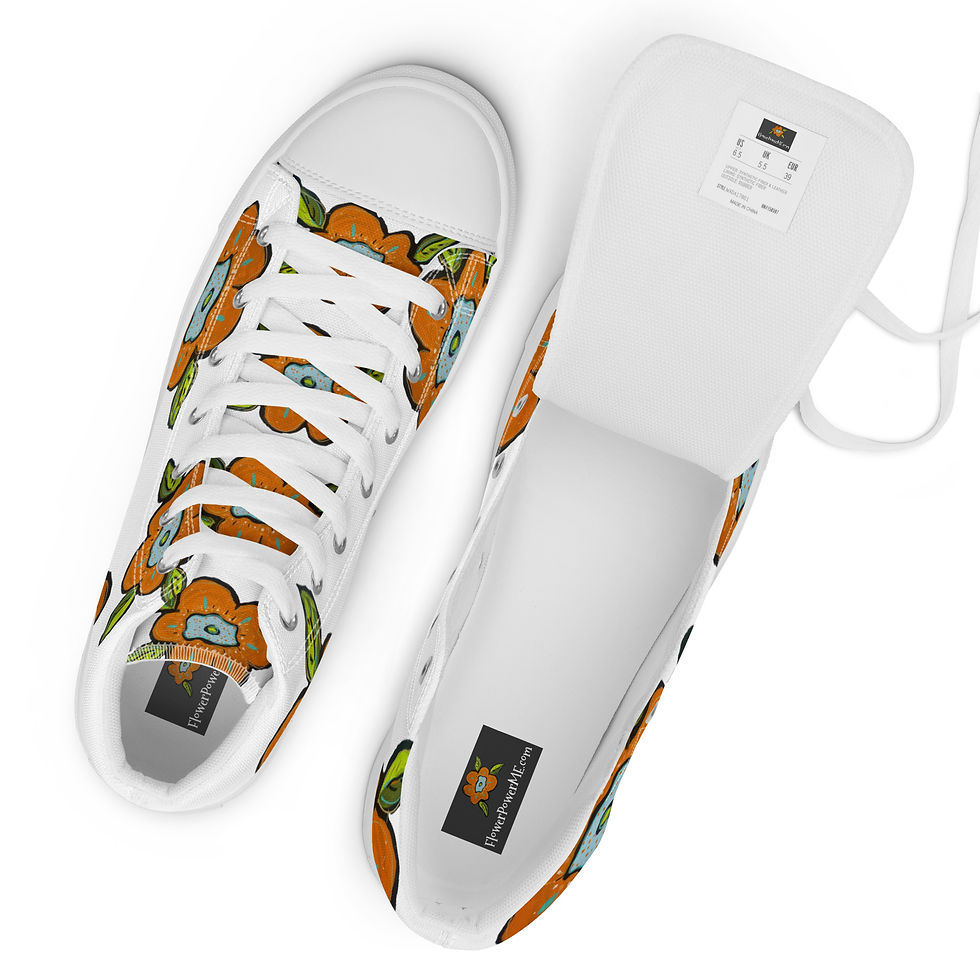 Thumbnail: Men's White Sugar Magnolia High-tops